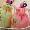 New schoolbag backpack pendant smiley face bucket bag pendant bluetooth headset case keychain accessories female