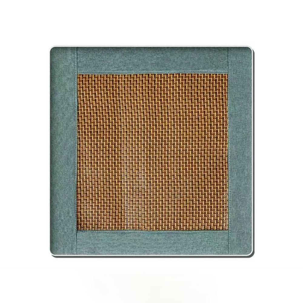 

Удобная подушка для автомобильного сиденья Прохладная подушка для стула Защита стула Ротанговая подушка для сиденья Дом/Офис Style D