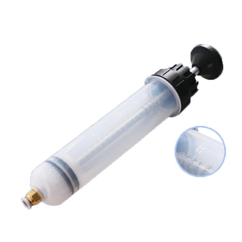 200cc OilFluid Extractor Filling Oil Change Syringe Bottle Transfer Automotive Fuel Extraction Pump Oil Extractor Pump Hand Tool