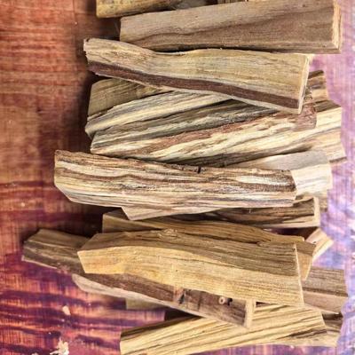 20-1PCS Palo Santo Natural Incense Sticks Wooden Smudging Strips Aromatherapy Incense Burner Home Living Room Office Fragrance
