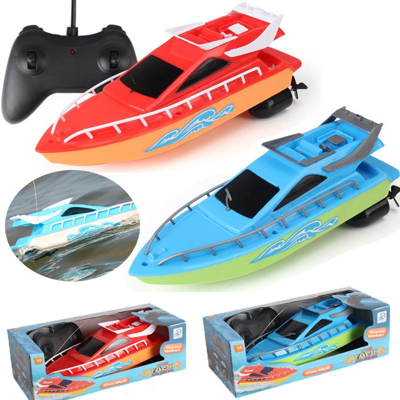 Remote Control Wireless Boat Long Endurance Electric Speedboat Childrens Toy