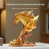 Resin Horse Ornament: Creative Home Decor for Living Room or Entrance
