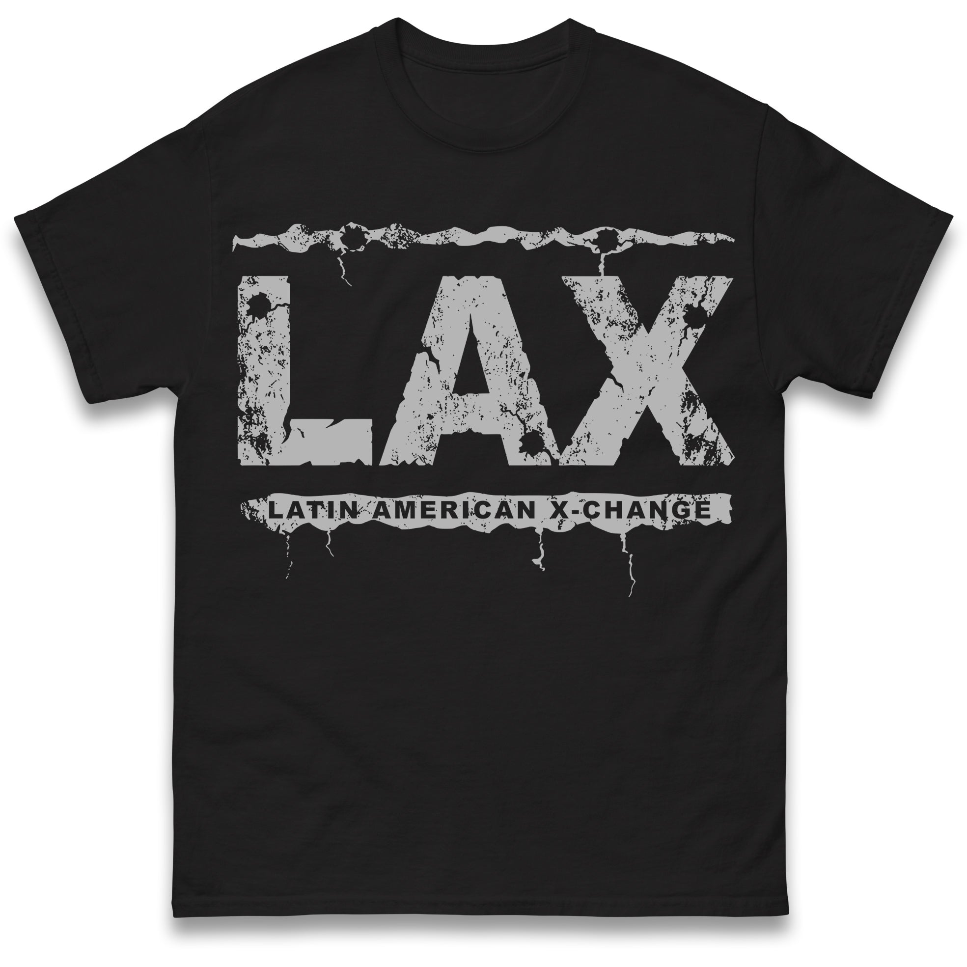LAX Latin American Xchange Mens T Shirt Womens Tops Tees S