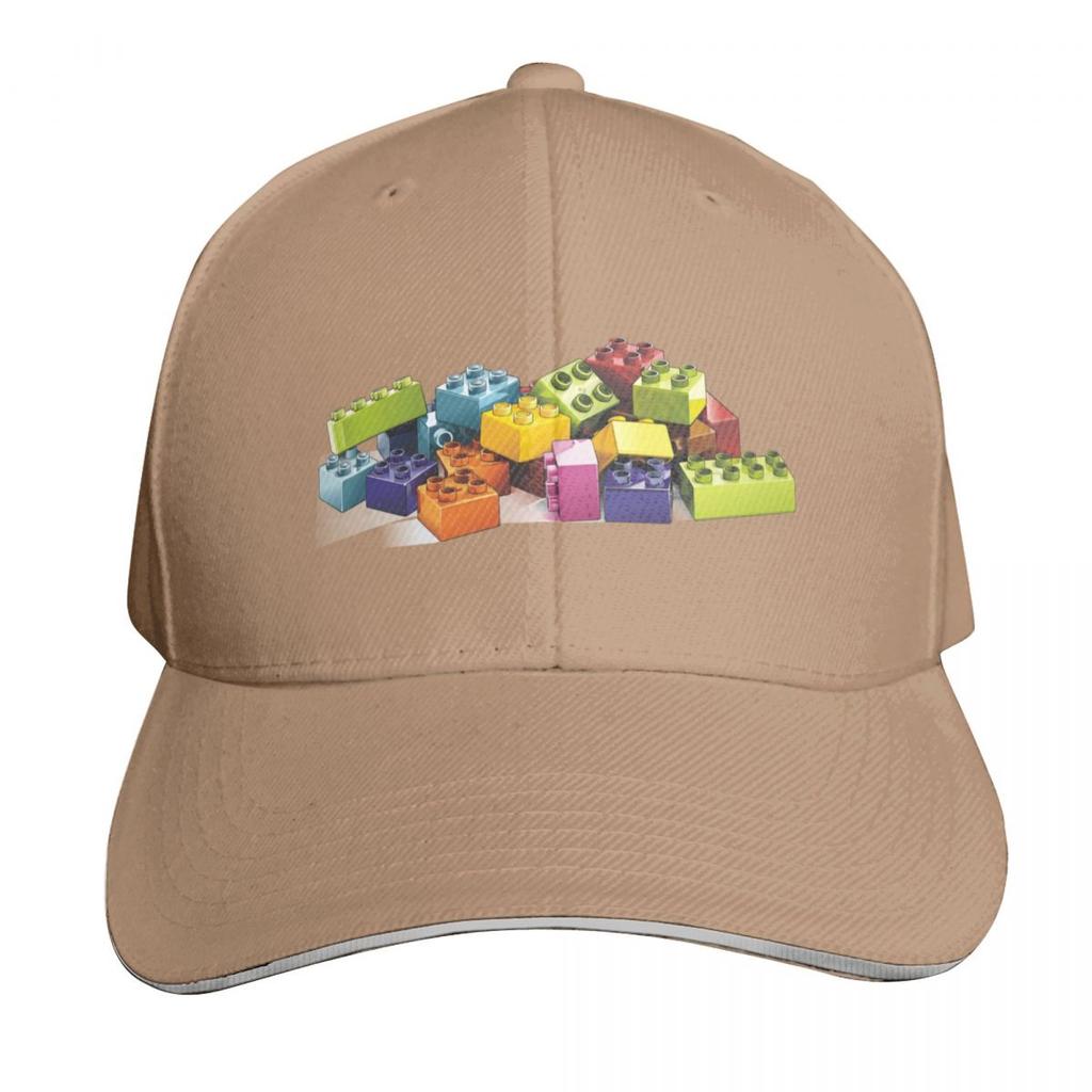 Blocks Building Blocks Toys Toy Blocks Baseball Cap Quick Dry PerforUnisexce Cotton Twill Breathable Contrast Two Tone Brim