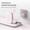 WOPOW SQ73 20000mAh Fast Charging Power Bank with Built-in Cable