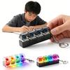 Led Keyboard Keychain Glow In The Dark Party Favors Luminous Keychains For Bags Relaxation Keychain On The Phone