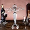 Handun Crystal Wine Decanter Set with Diamond Base Rack