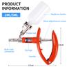 Vaccine Syringe Animal Husbandry 25ML 50ML Veterinary Semi-Automatic Adjustable Animal Continuous Injector veterinarian Tools