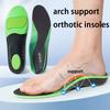 Neue flache Fußorthopädie-Einlegesohle Bequeme Sporteinlegesohlen Stoßdämpfende Schuhsohle Fußgewölbe-Unterstützung Orthopädische Einlegesohlen 1 Paar