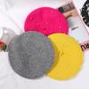 Toddler Autumn Winter Pearly Children Caps Beret Hat Headgear Girls Hats