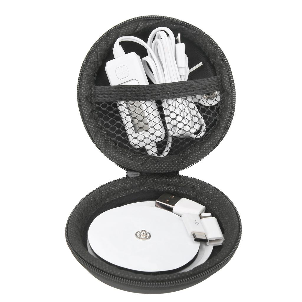 Mobile Phone Line Control Body Massager Portable Mini Muscle Stimulator with Electrode Pad