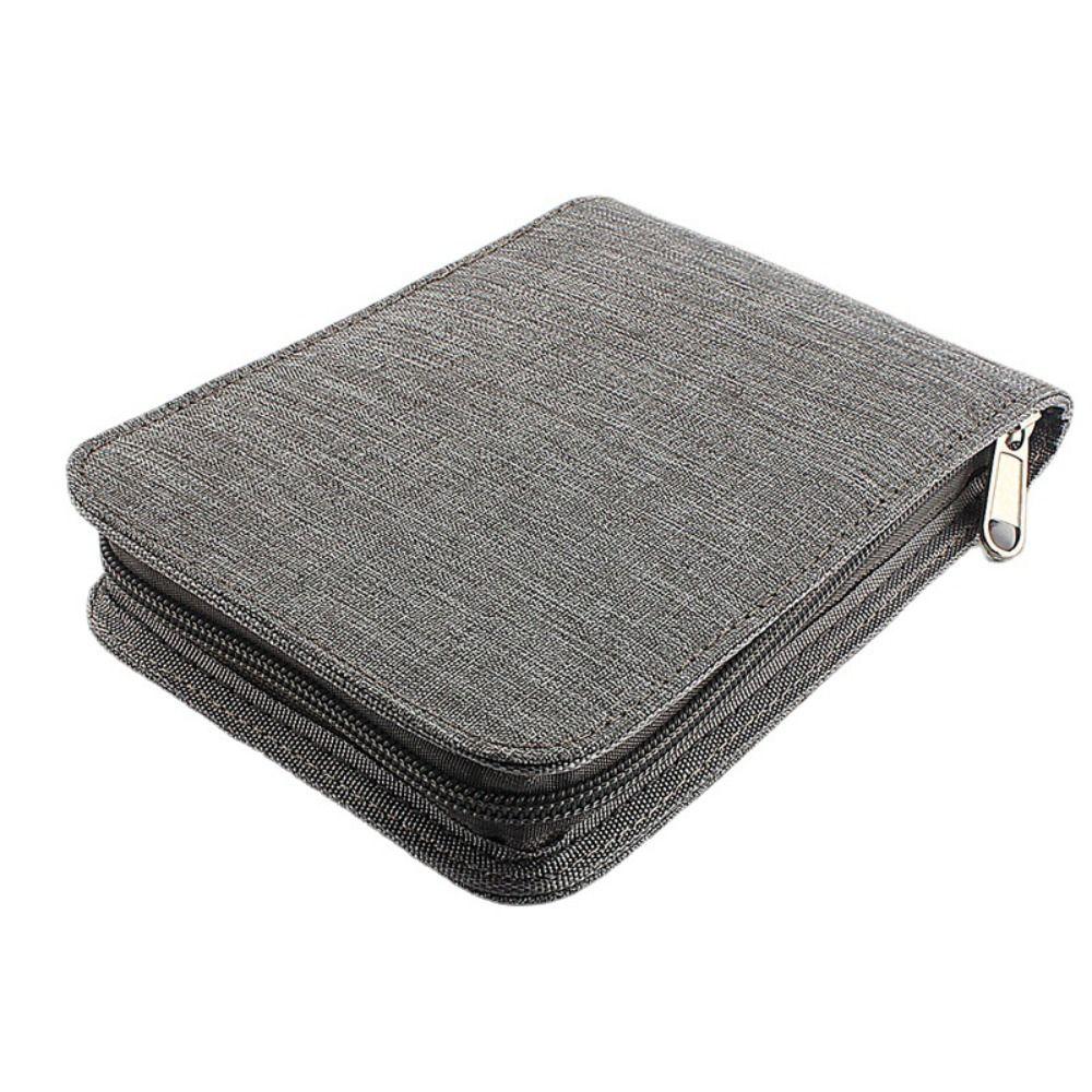 Pen Container Bag Large Capacity Fountain Pencil Case 10 /24/48 Slots    Student Stationery