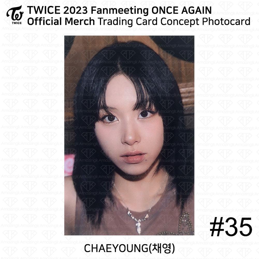 Twice 8. Jahrestag ONCE AGAIN Fanmeeting Pop-up MD Sammelkarte Fotokarte