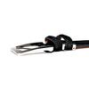 Cowhide Double Adjustable Over 50 Years of History and Made in Japan [KIETH] Men's Belt, Suede, Loop, Black, Size, Craftsmanship,