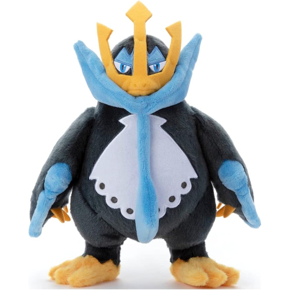 Pokemon Piplup Plush Toy 26cm Height Soft Stuffed Animal