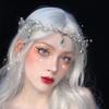 New Fashionable Elf Crown, The Eyebrows, The Heart, The Ethnic Style, The Forehead, The Oriental Gentle And Elegant Hair Band