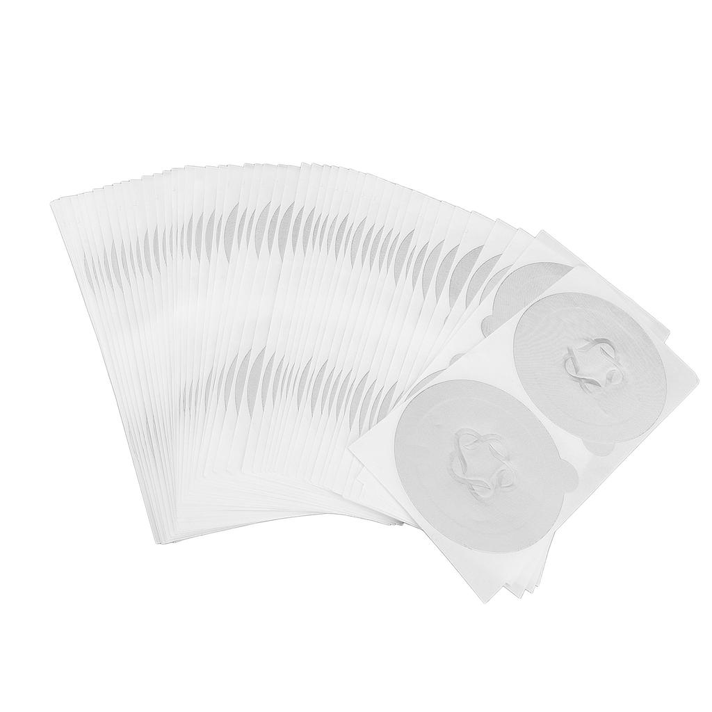 100pcs Coffee Pods Aluminum Foil Lids Multipurpose Self Adhesive Tight Sealing Large Reusable Coffee Pods Covers for