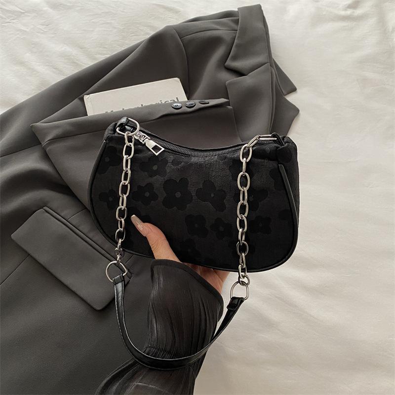 Premium Texture Niche Design Chain Bag Women's 2025 Summer New Models Are Popular This Year, Versatile Messenger Armpit Bags