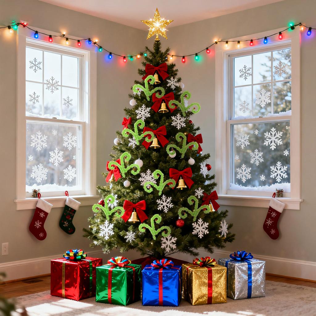 Pampas Grass Christmas Tree Accessories, Festive Decorations, Tree Toppers, Christmas Ornaments For Tree Decoration, Wreaths, Vase Filler Branches