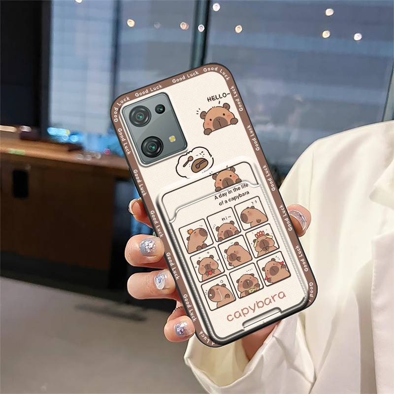 Miękkie etui Etui na telefon z kreskówką Dla Blackview Oscal C30/C30 Pro Modny design Wodoodporne Silikonowe ochronne Gniazdo na karty TPU