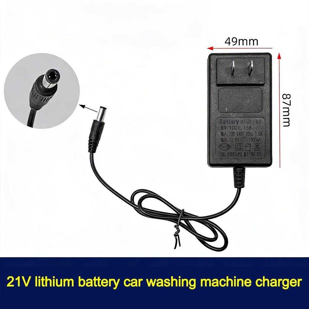 Portable 18/21V/24V Lithium Dual-head Charger Overload Protection Universal Lithium Battery Charger Plug-in Charger