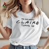 TSHIRT (537) Personalised The One Where Custom Name Turns 50 Birthday T-Shirt