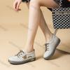 Fashion Large Size Women's Shoes 2025 Spring Autumn Soft Sole Fashion Butterfly Casual Shoes Breathable Lightweight Comfortable Flats
