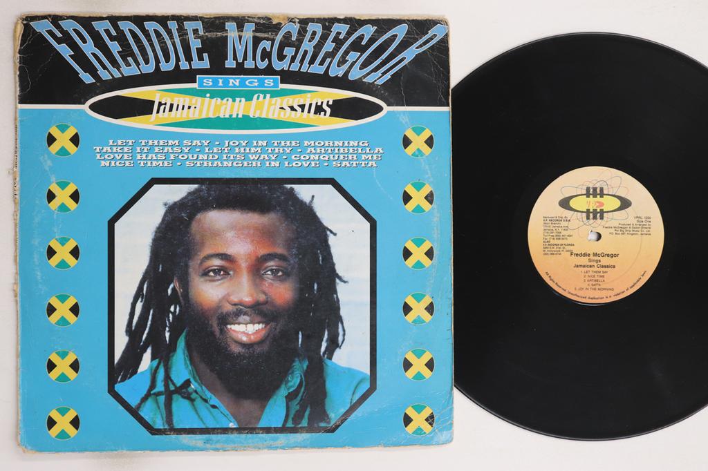 LP Record FREDDIE MCGREGOR - Sings Jamaican Classics VPRL1200 VP Records 1991 US Reggae, Ska & Dub Used
