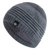 New Style Unisex Fur Lined Beanie Hat Keep Warm Winter Hat Thick Hat For Men And Women Snow Label Fashion Winter Cap