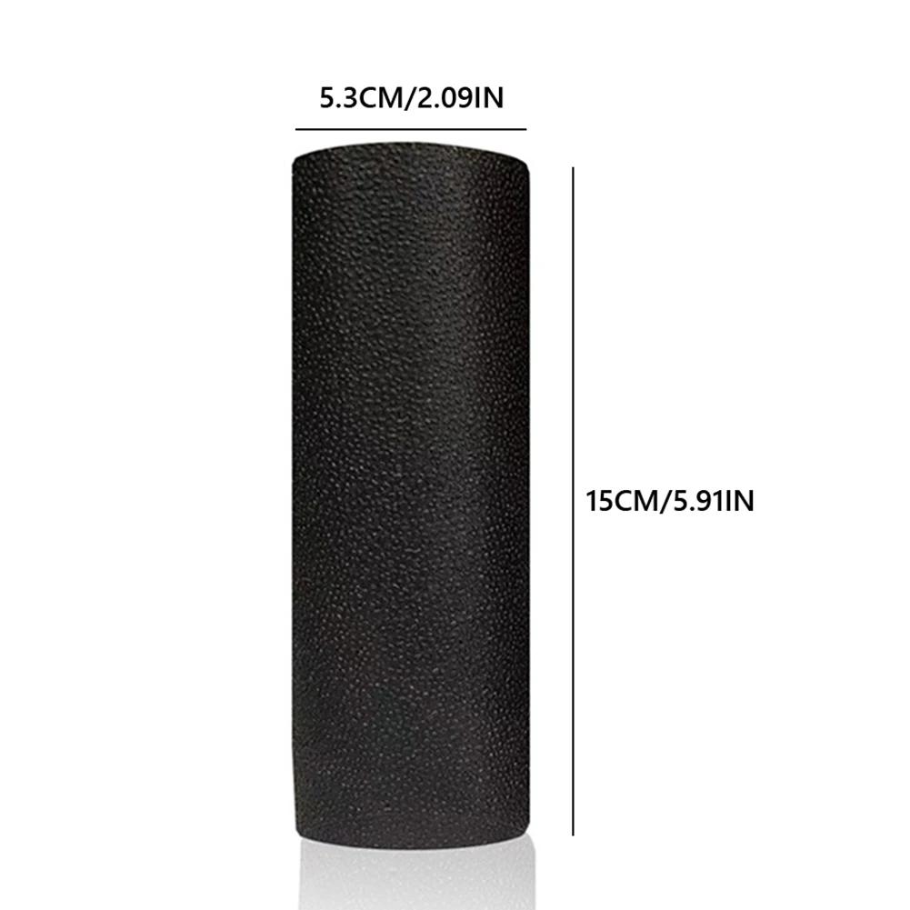 Mini Foam Roller Yoga Column Heavy Duty Exercise Roller Muscle Roller EPP Hollow Massage Roller for Bodybuilding чёрный