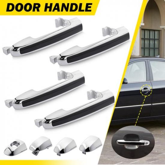 4X For Hyundai 2005-2010 Sonata Exterior Door Handle Front Rear Driver Passenger