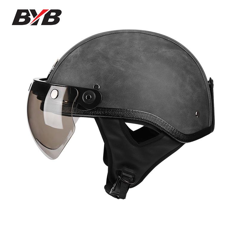Customizable Retro Half Helmet for Motorcycle & Electric Bike MLXL Size Cross-Border Hot-Selling Prince Cruiser
