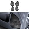 For Kia EV3 2024 2025 Stainless Steel Black Silver Car Door Loudspeakers Mesh Speaker Trim Cover