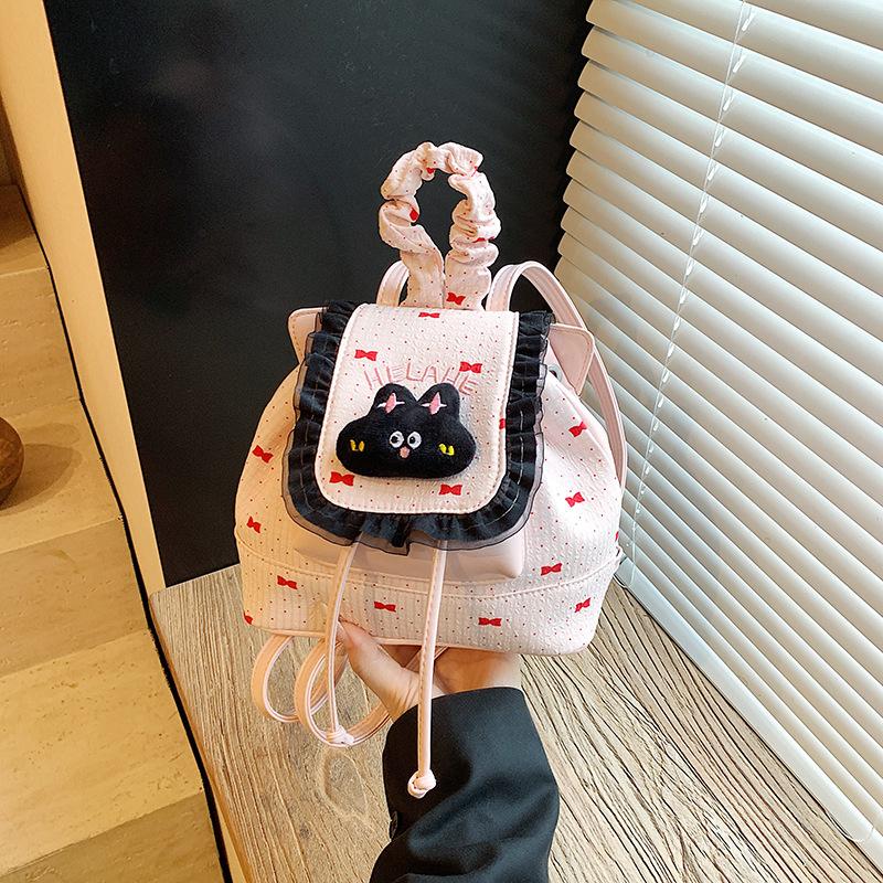 Fashion Lace Backpack New Fresh and Sweet Mini Backpack Girl Trendy Bag