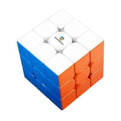 Monster Go Magnetic 3x3 EDU Magic Cube Monster Go Stickerless - MG356 Educational Cube Puzzle for Kids and Beginners Practice