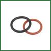 Motoforti Power Steering Pump O-Ring Inlet Outlet Seals Connector Gasket Fit for Honda Accord - Pack of 4 Black Red Long-lasting