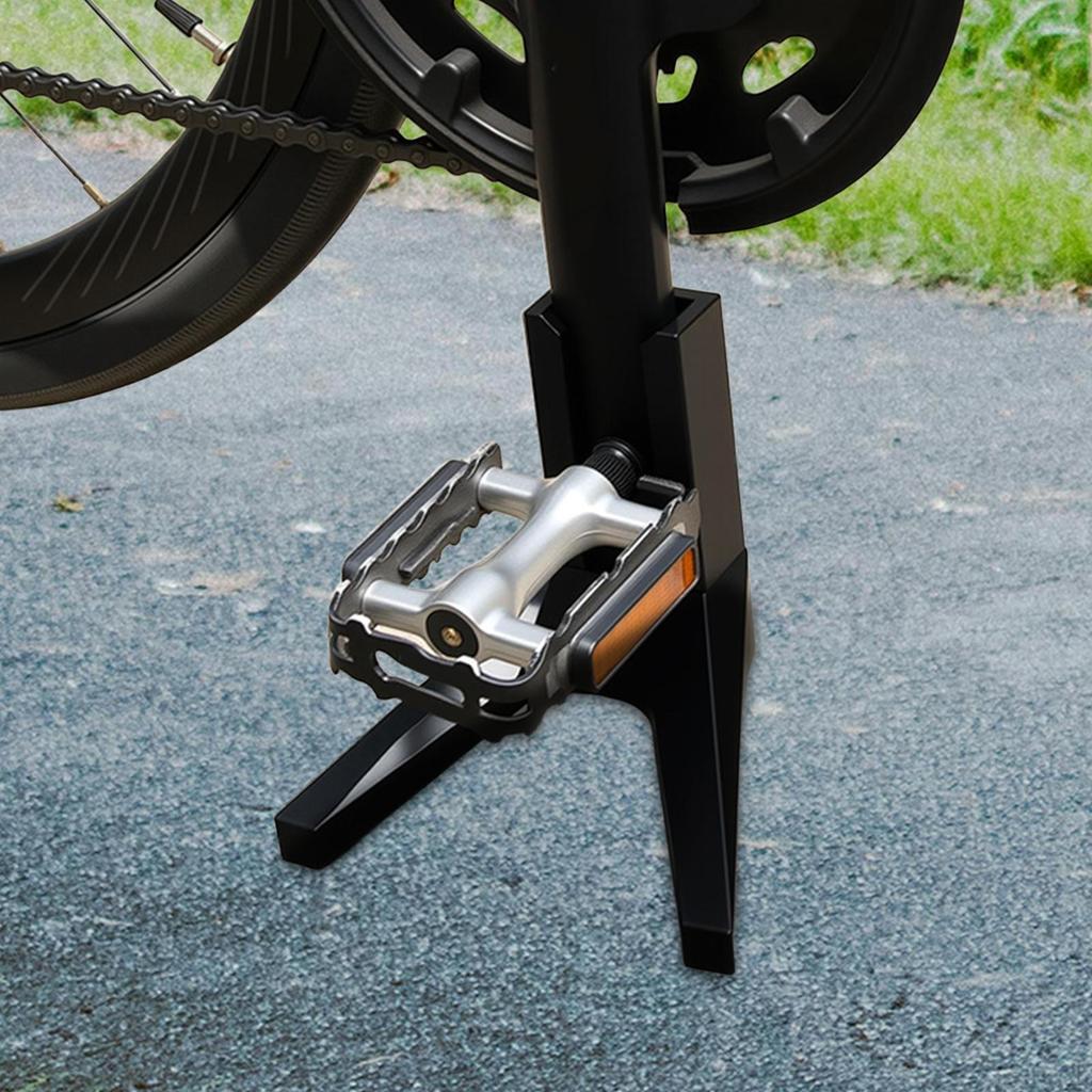 Crank Kickstand Road Bike Easy Installation Non-Slip Foot Support Tripod Flat
