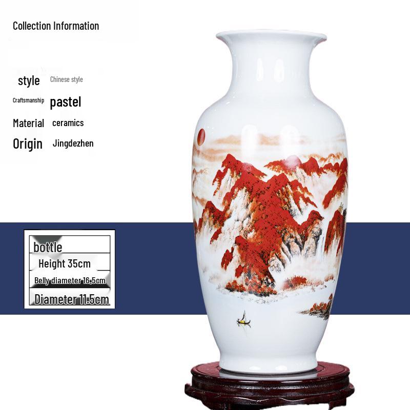 Jingdezhen Ceramic Vases - Chinese Home Decor for TV Cabinets & Shelves