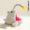 Angler Fish Plush Toy Devil Ray Stuffed Animal Deep Sea Monster Doll Kids Companion Soft Cuddle Toy Gift