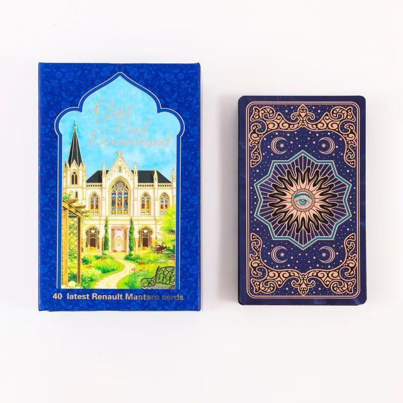 Carte Oracolo Lenormand Rana George 40 Pezzi Carte Impermeabili in PET per Divinazione & Lettura del Futuro - Mazzo Lussuoso e Durevole