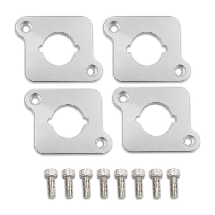 Aluminum Coilpack Plates with Bolts Universal Automotive Accessories Coilpack Adapter Plates Spacer Billet