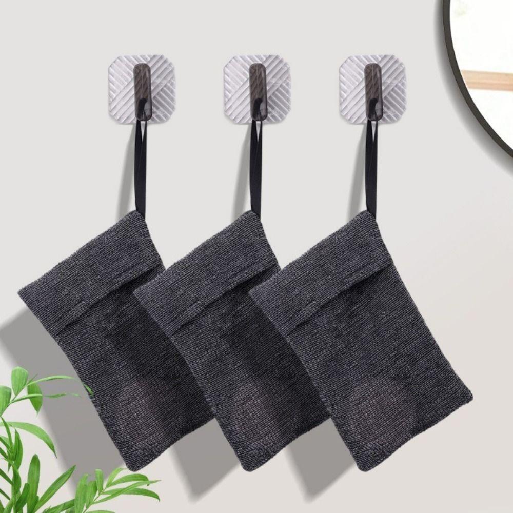 Bathroom Accessories Shower Shampoo Holder Hangable Facial Cleanser Mesh New Nylon Soap Bag