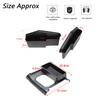 Gear Shifter Side Storage Box 4WD Gear Organizer Tray for Suzuki Jimny JB74 JB64 2019-2026 Car Interior Accessories ABS Black