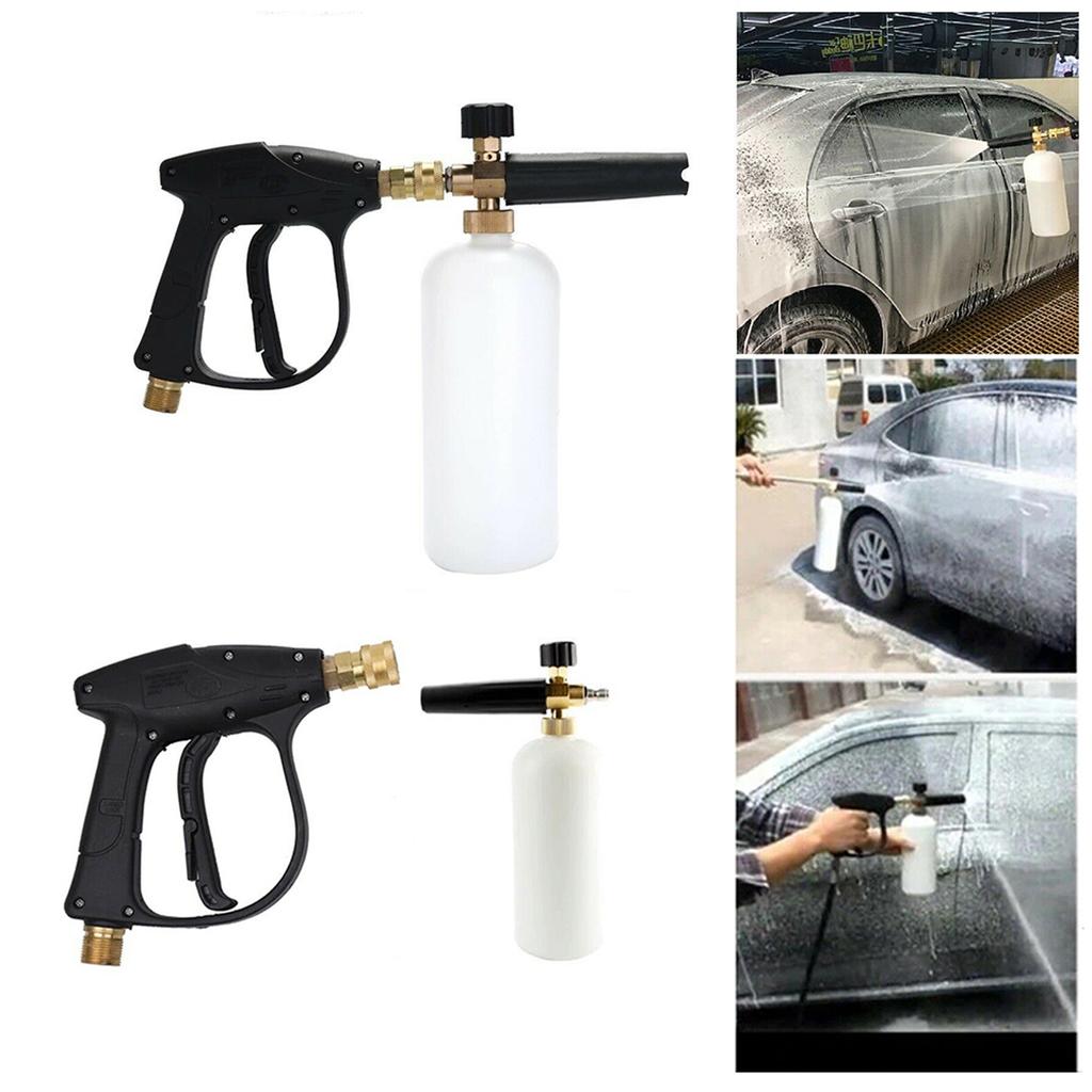 1 4 Inch Snow Foam Washer Sprayer Car Wash Soap Lance Spray Pressure Jet Bottle