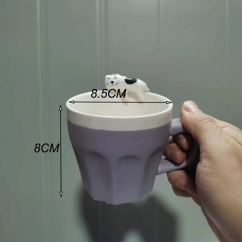 Original Mugs Creative Shaped Mug Cups of Coffee Cup to Go Personalized Gifts Cute and Different Cups Ceramics & Pottery Bar
