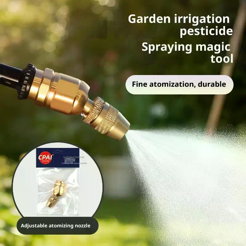 Lightweight Multipurpose High Pressure Brass Misting Sprayer For Lawn Home Garden Irrigation And Agricultural Sprayed 1PCS