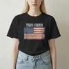 Unisex Unisexs Two Fiddy T Shirt Usa American 100 Cotton Tops Fashion Short Sleeve Crewneck Tee Shirt Plus Size TShirts