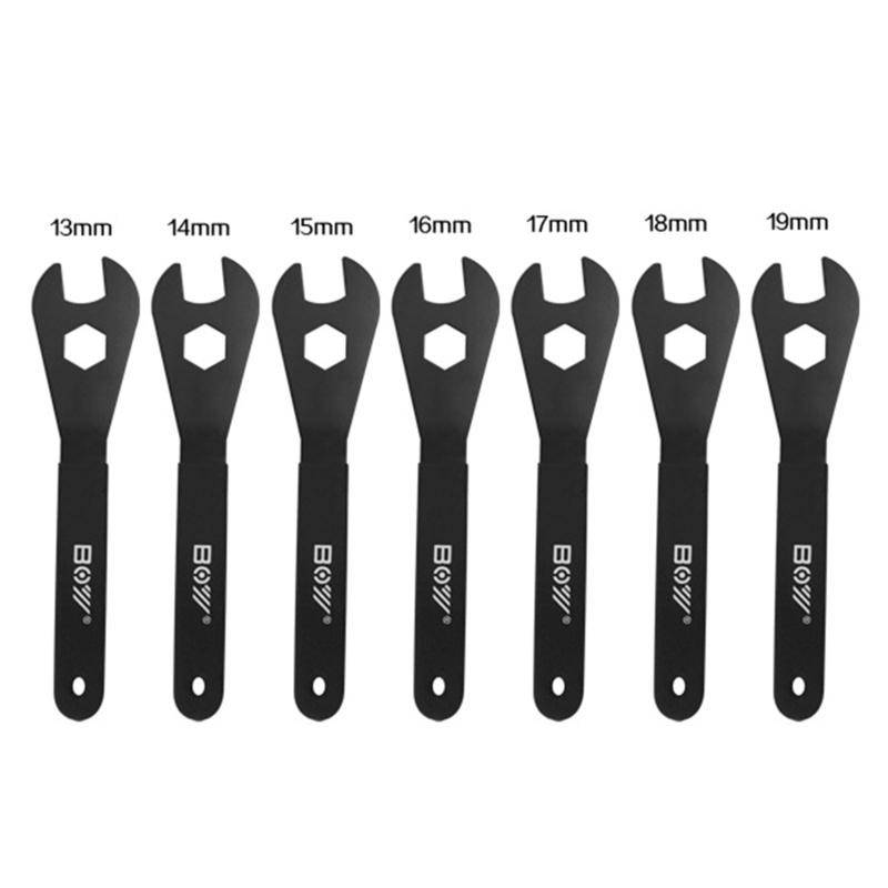 Professional Bicycle Axle Bike Tools Cone Wrench,13 14 15 16 17 18 19mm