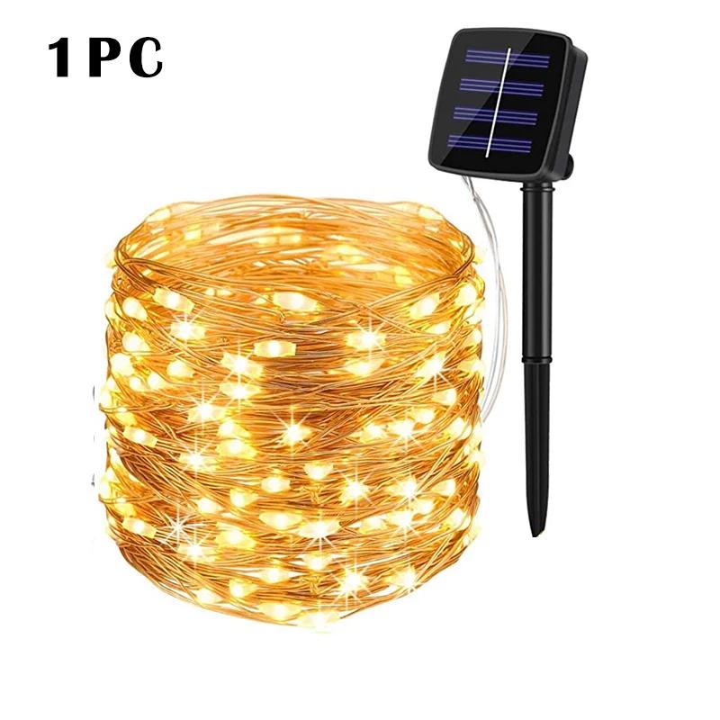 300/200/100LEDs Solar String Light Outdoor Garden Fairy Lights Led Twinkle Waterproof Solar Lamp for Christmas Party Decor