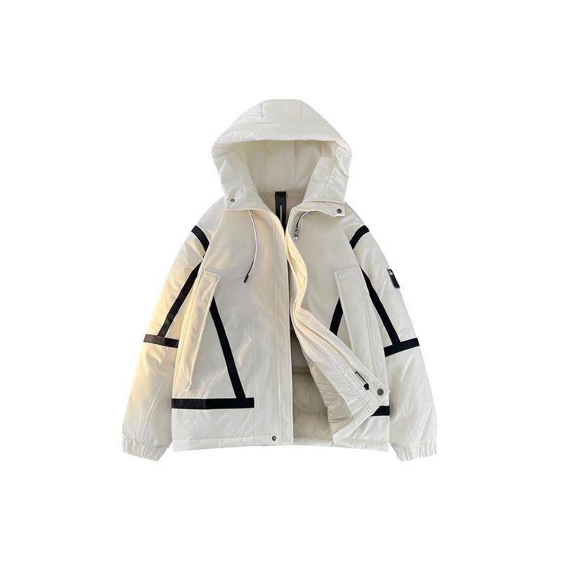 

Модный зимний пуховик с вышитым логотипом бренда для мужчин и женщин 3XL